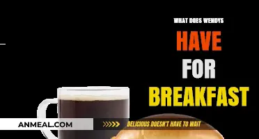 Wendy's Breakfast Menu: What's on Offer?