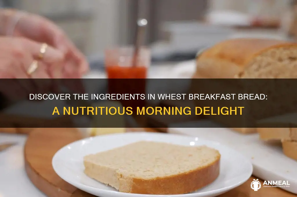 what does whest breakfast bread have in it