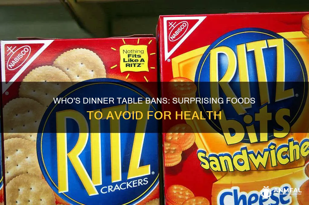 what does who want to ban at the dinner table