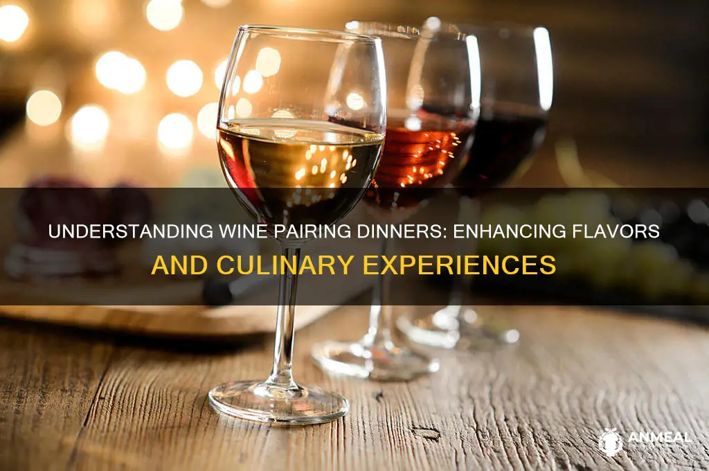 what does wine pairing dinner mean
