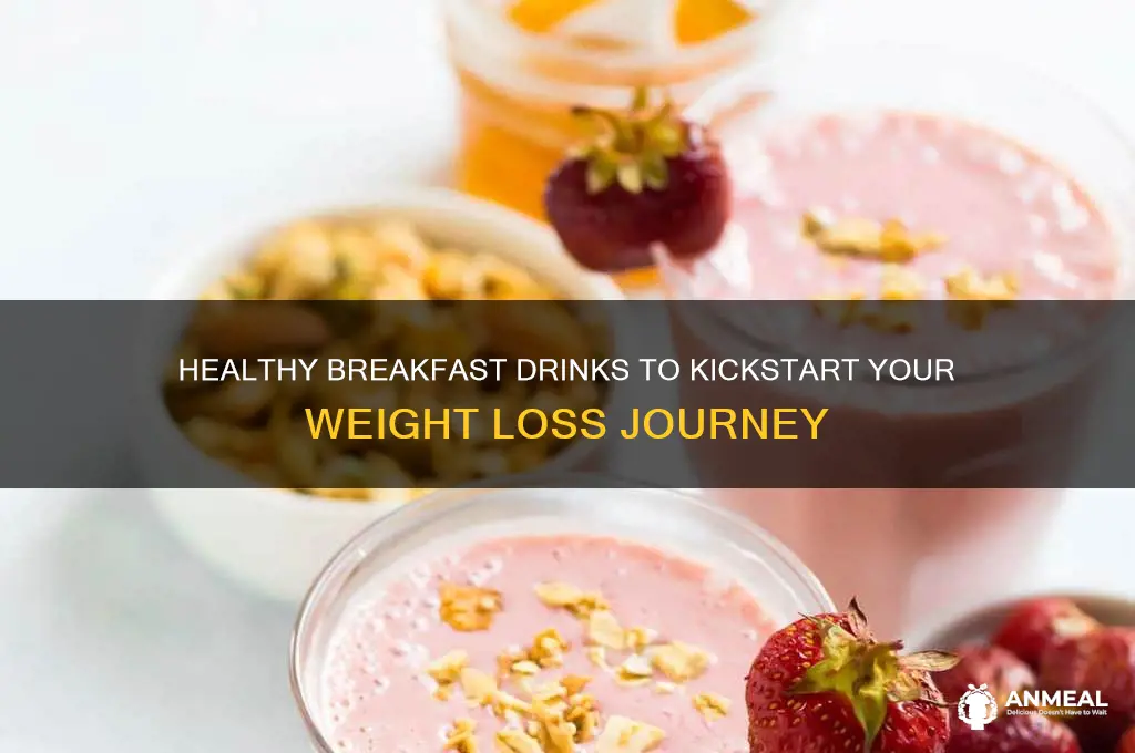 what drink for breakfast for weight loss