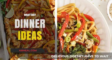 Quick and Simple Dinner Ideas for Busy Weeknights