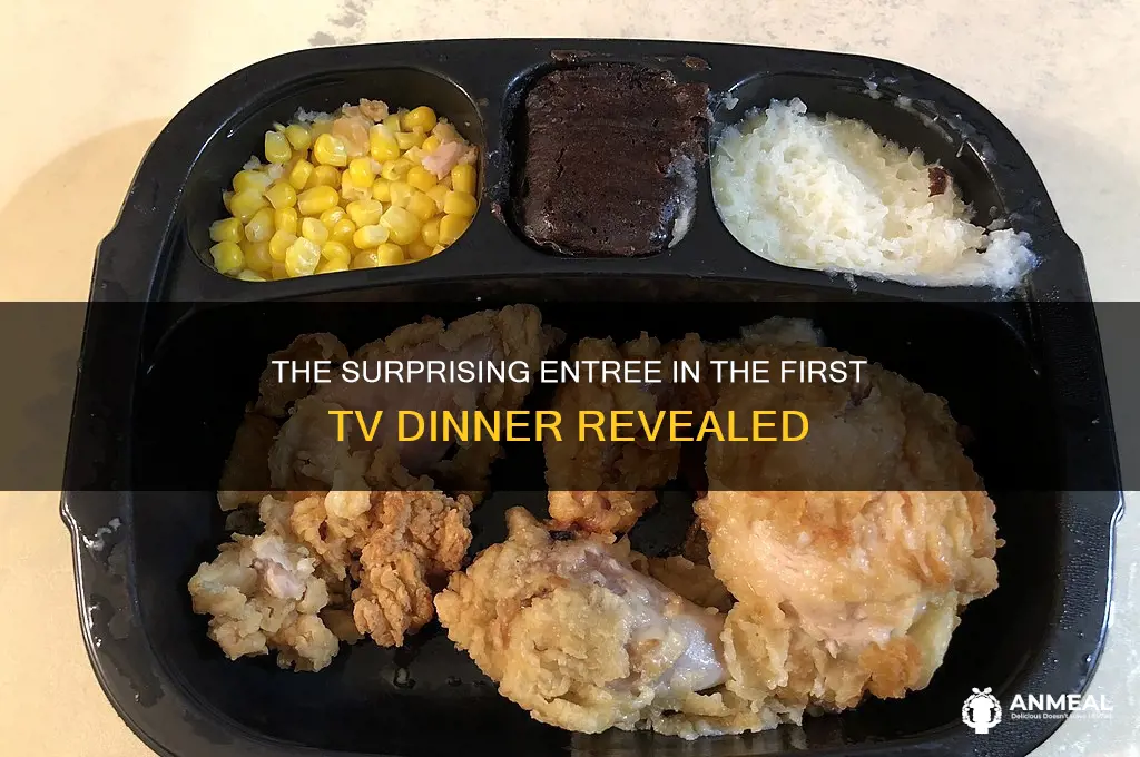 what entree was in the first tv dinner