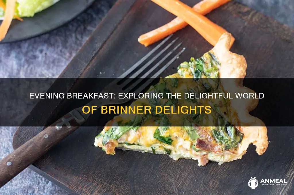 what evening breakfast is called