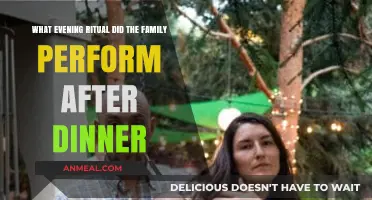 Evening Rituals: Our Family's Post-Dinner Traditions and Bonding Moments