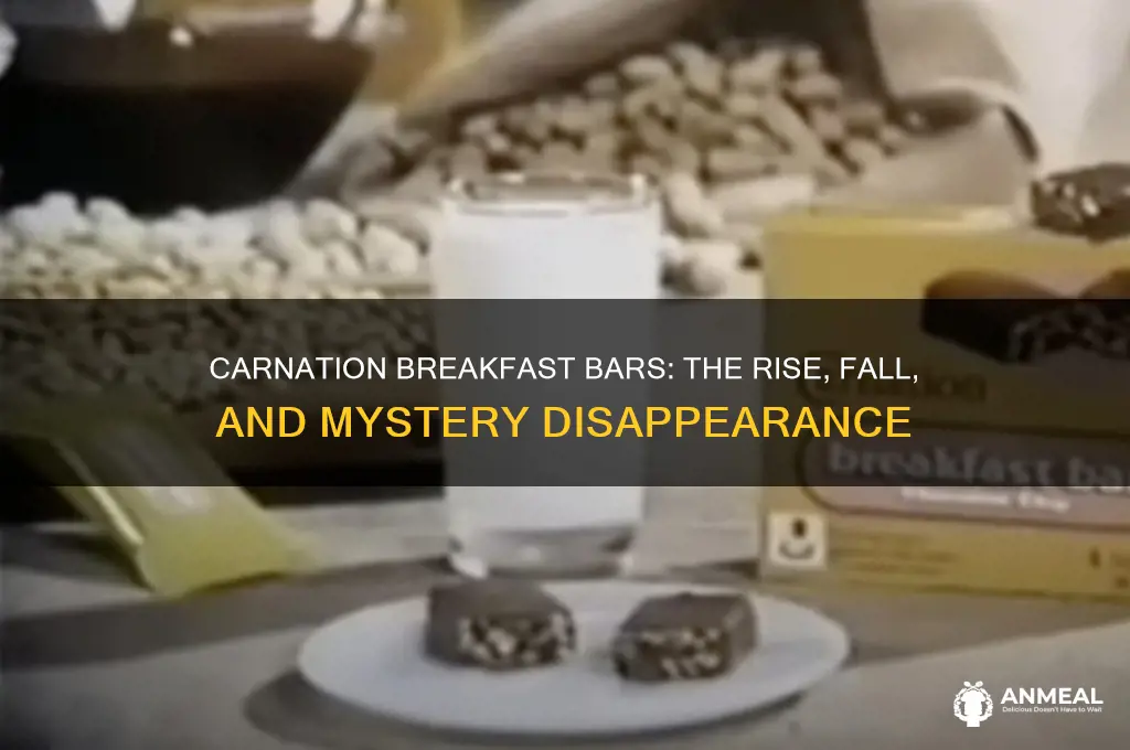 what ever happened to carnation breakfast bars