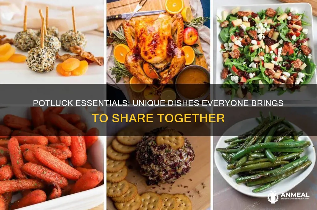 what everyone brings to a potluck dinner