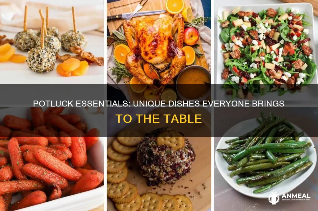 what everyone brings to pot luck dinner