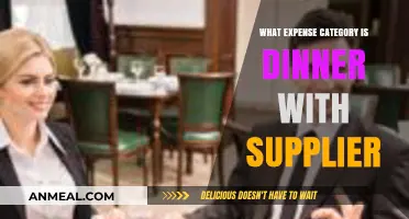 Dinner with Supplier: Navigating the Right Expense Category for Business Meals