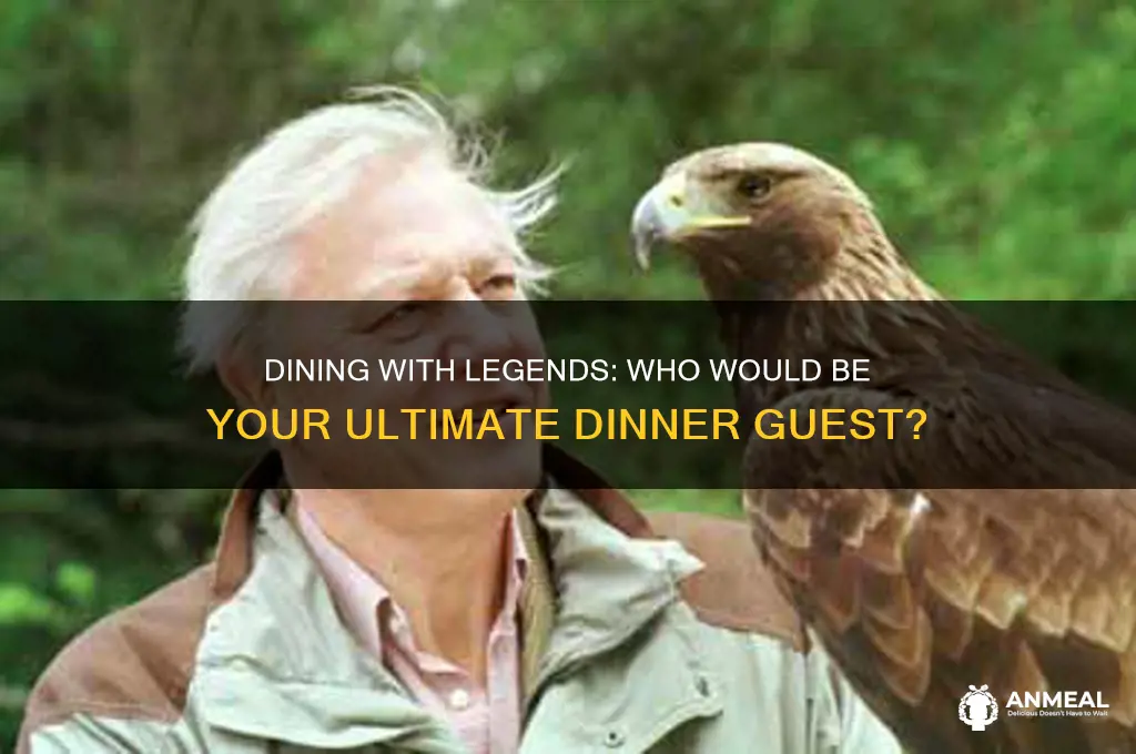 what famous dead person would you have dinner with