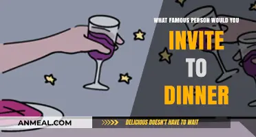 Dream Dinner Guest: Which Icon Would You Invite to Your Table?