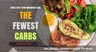 Low-Carb Fast Food Breakfasts: Top Picks for Health-Conscious Eaters