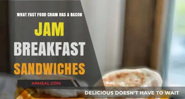 Bacon Jam Breakfast Sandwiches: Which Fast Food Chain Offers Them?