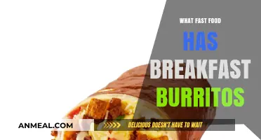 Top Fast Food Chains Serving Delicious Breakfast Burritos Daily