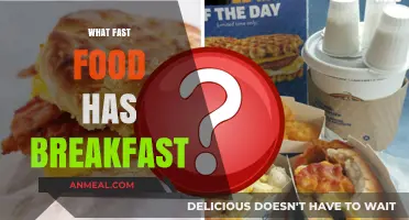 Top Fast Food Chains Serving Delicious Breakfast Options Daily