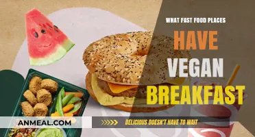 Vegan Breakfast Options: Top Fast Food Chains Serving Plant-Based Morning Meals