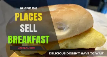 Top Fast Food Spots Serving Delicious Breakfast Options All Day