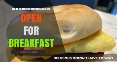 Top Fast Food Breakfast Spots: Where to Grab Morning Meals