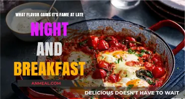 Midnight to Morning: The Flavor That Rules Late Night and Breakfast
