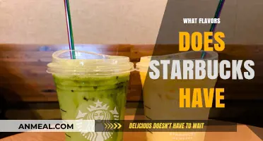 Exploring Starbucks' Diverse Flavor Palette: A Comprehensive Guide