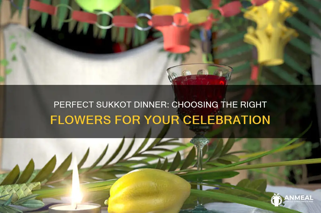 what flowers to bring to sukkot dinner
