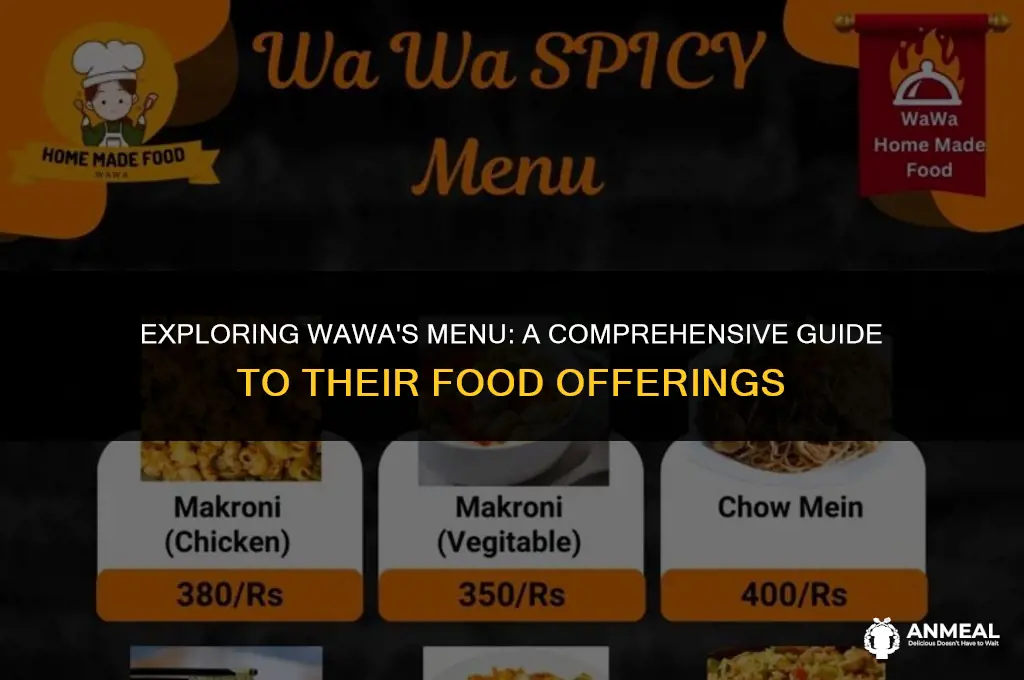 what food does wawa have