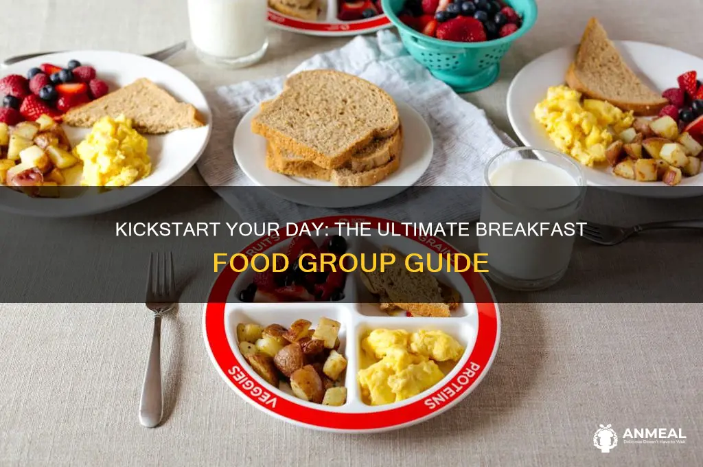 what food group is best for breakfast