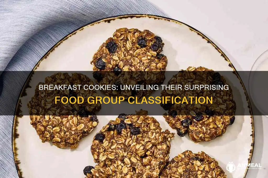 what food group is breakfast cookies in
