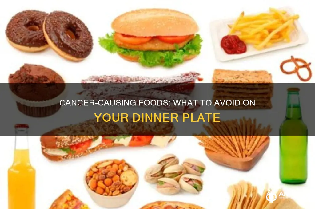what food on the dinner plate causes cancer