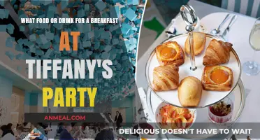 Elegant Breakfast Bites & Cocktails for a Tiffany's Themed Party