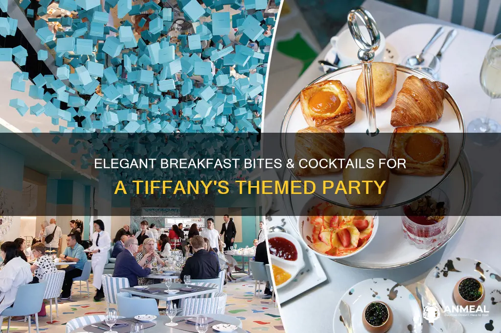 what food or drink for a breakfast at tiffany