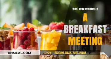 Delicious Breakfast Meeting Ideas: Easy, Impressive, and Portable Food Options