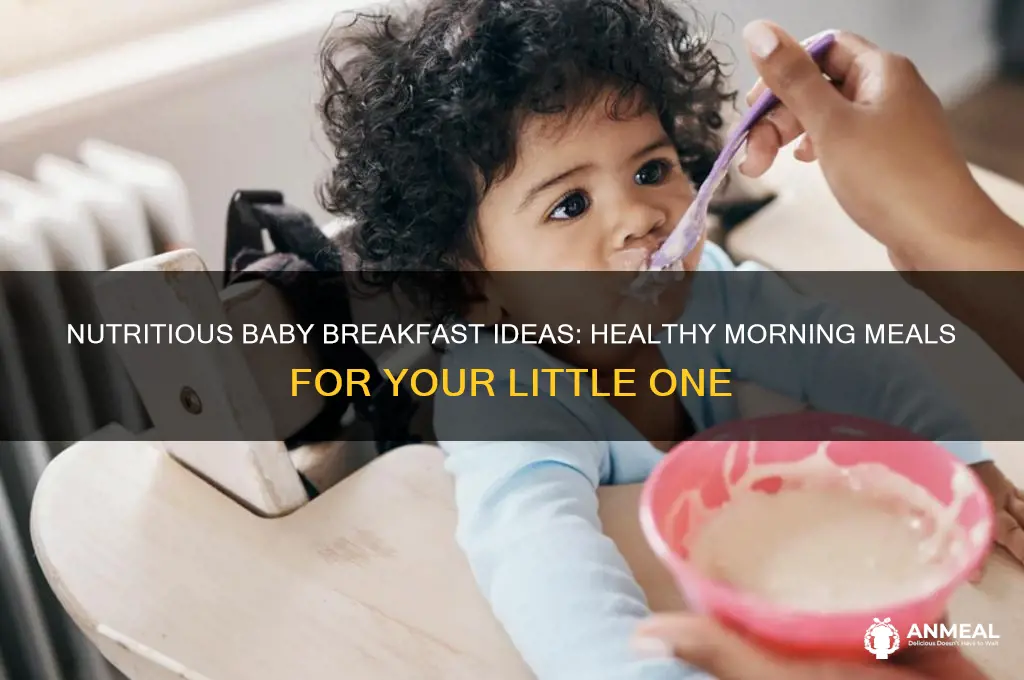 what food to give baby for breakfast