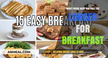 Top Breakfast Foods to Keep You Full Longer All Morning