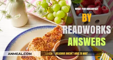 What's for Breakfast? ReadWorks Answers and Morning Meal Ideas