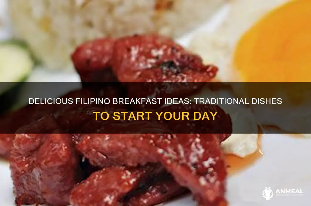 what for breakfast in the philippines