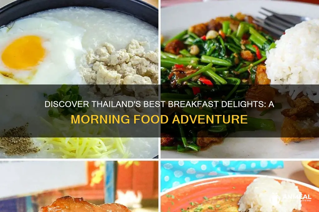 what for breakfast thailand