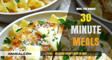 Quick Dinner Ideas: 30-Minute Meals for Busy Weeknights