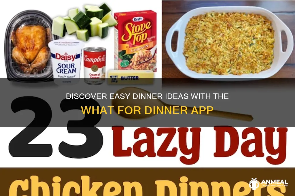 what for dinner app