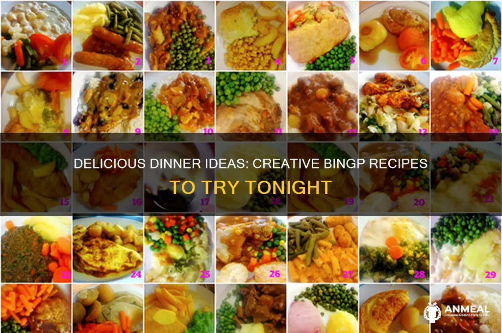 what for dinner bingp