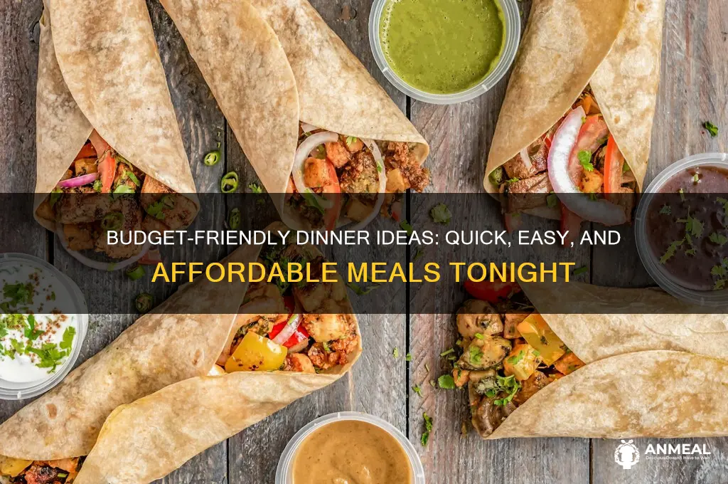 what for dinner cheap
