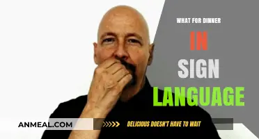 Sign Language Dinner Ideas: Communicating Tonight’s Meal with Ease