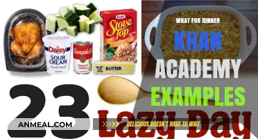Quick Dinner Ideas Inspired by Khan Academy Learning Examples