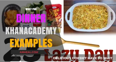 Quick Dinner Ideas Inspired by Khan Academy Learning Examples