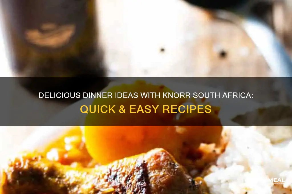what for dinner knorr south africa