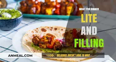 Quick, Light, and Filling Dinner Ideas for Busy Evenings
