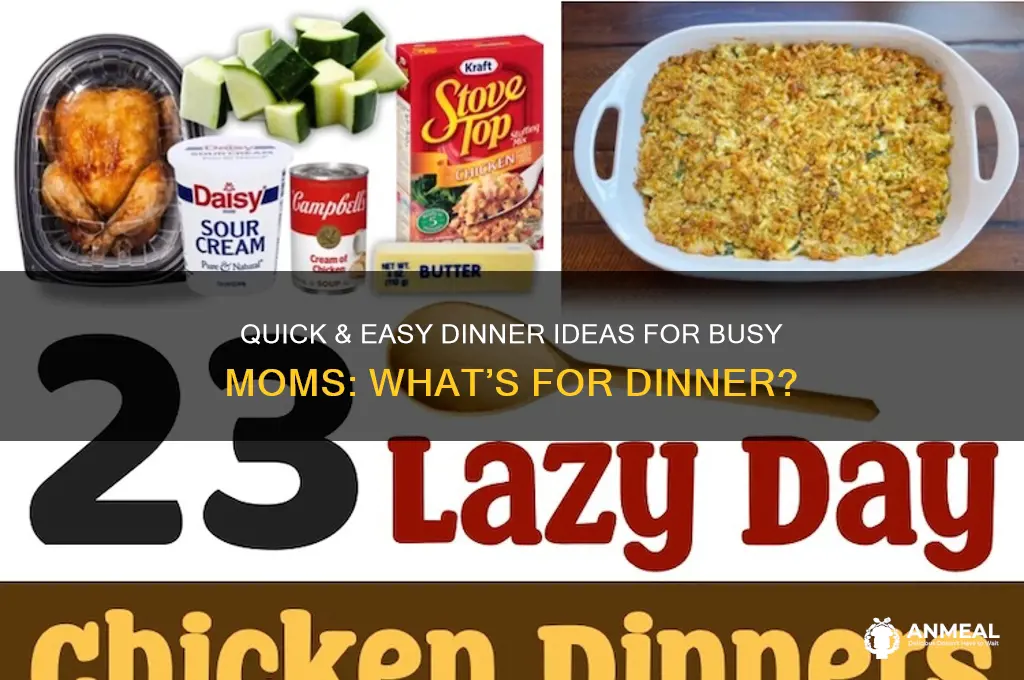 what for dinner mommy