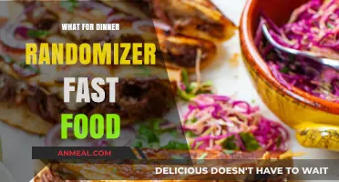 Quick Dinner Ideas: Random Fast Food Picks to Try Tonight