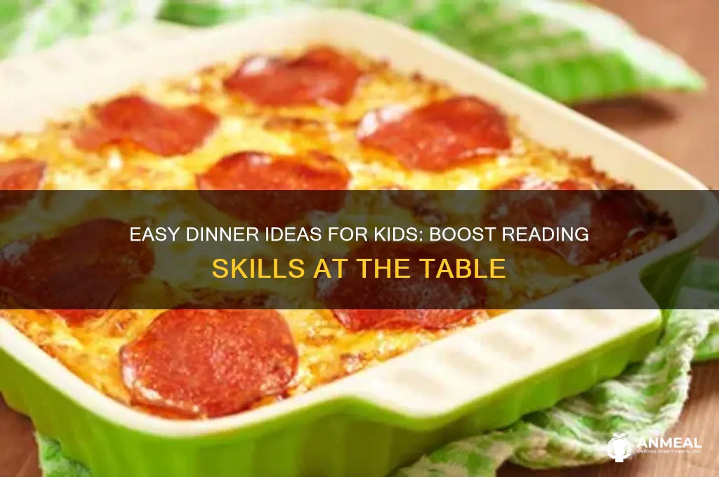 what for dinner reading level