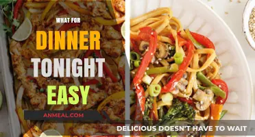 Quick and Easy Dinner Ideas for Tonight's Stress-Free Meal
